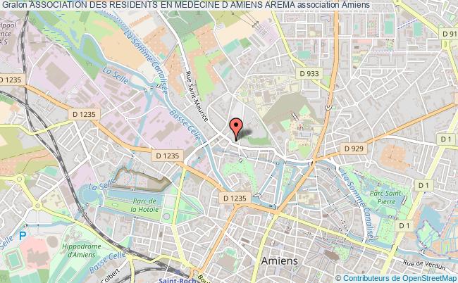 plan association Association Des Residents En Medecine D Amiens Arema Amiens