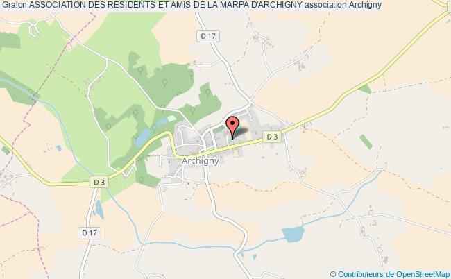 ASSOCIATION DES RESIDENTS ET AMIS DE LA MARPA D'ARCHIGNY
