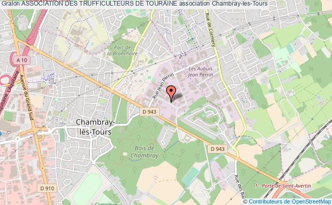 plan association Association Des Trufficulteurs De Touraine Chambray-lès-Tours