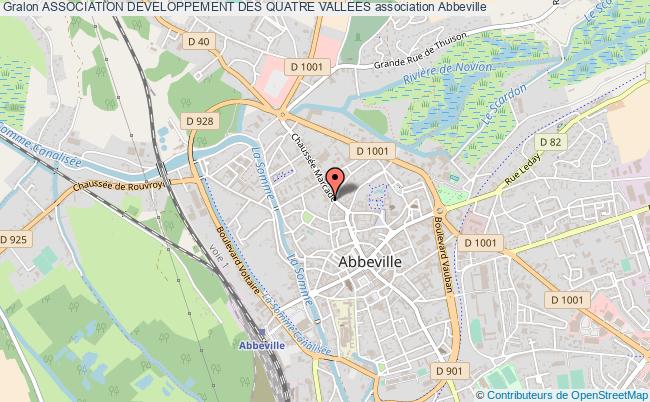 plan association Association Developpement Des Quatre Vallees Abbeville