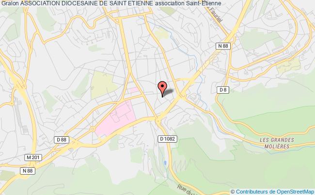 plan association Association Diocesaine De Saint Etienne Saint-Étienne