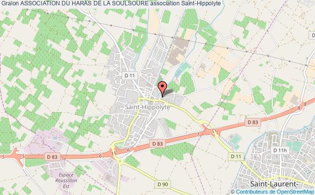 plan association Association Du Haras De La Soulsoure Saint-Hippolyte