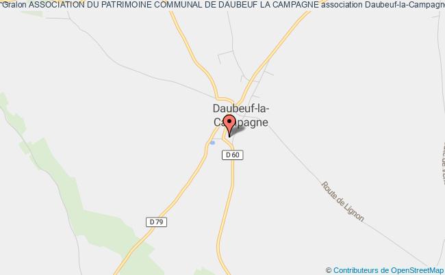 ASSOCIATION DU PATRIMOINE COMMUNAL DE DAUBEUF LA CAMPAGNE