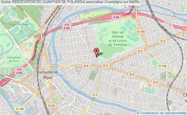 plan association Association Du Quartier De Polangis Champigny-sur-Marne