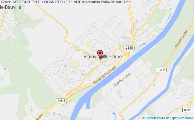 plan association Association Du Quartier Le Plant Blainville-sur-Orne