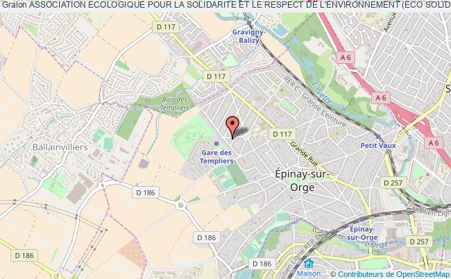 plan association Association Ecologique Pour La Solidarite Et Le Respect De L'environnement (eco Solidarite) Épinay-sur-Orge