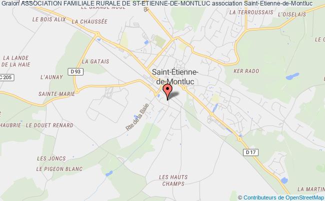 plan association Association Familiale Rurale De St-etienne-de-montluc Saint-Étienne-de-Montluc