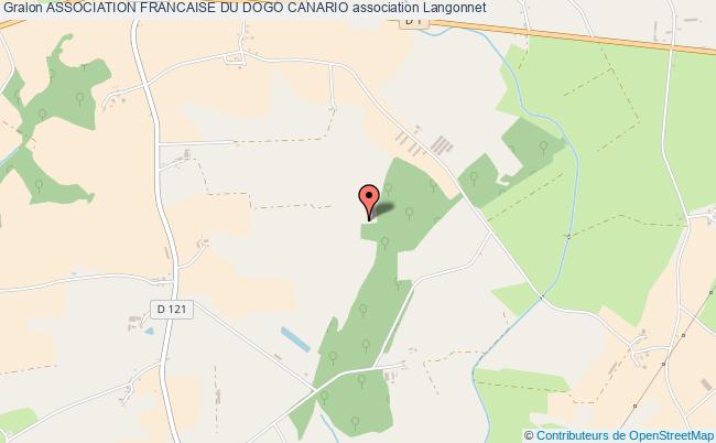 plan association Association Francaise Du Dogo Canario Langonnet