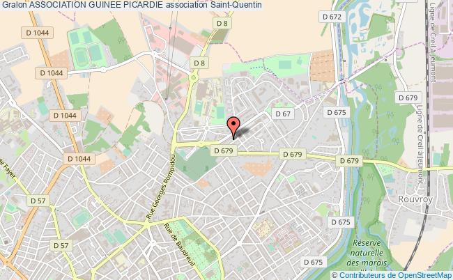 plan association Association Guinee Picardie Saint-Quentin