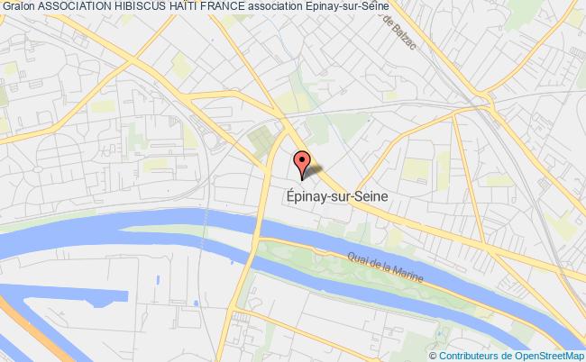 plan association Association Hibiscus HaÏti France Épinay-sur-Seine