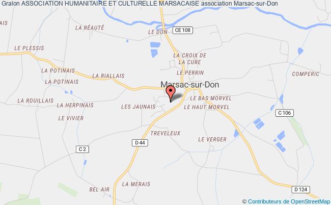 plan association Association Humanitaire Et Culturelle Marsacaise Marsac-sur-Don