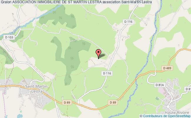 ASSOCIATION IMMOBILIERE DE ST MARTIN LESTRA