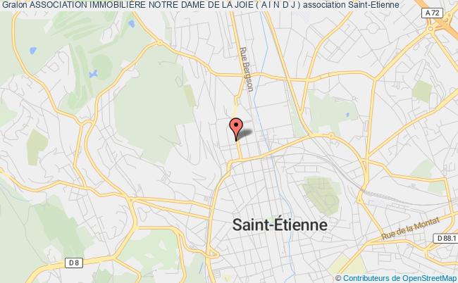 plan association Association ImmobiliÈre Notre Dame De La Joie ( A I N D J ) Saint-Étienne