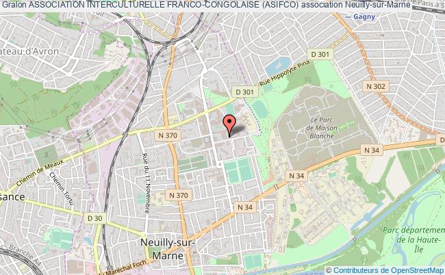 plan association Association Interculturelle Franco-congolaise (asifco) Neuilly-sur-Marne