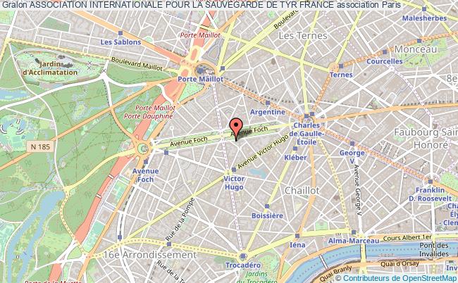 plan association Association Internationale Pour La Sauvegarde De Tyr France Paris