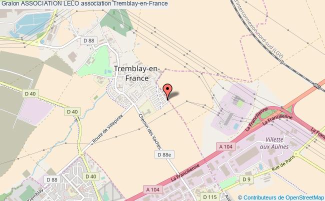 plan association Association Lelo Tremblay-en-France