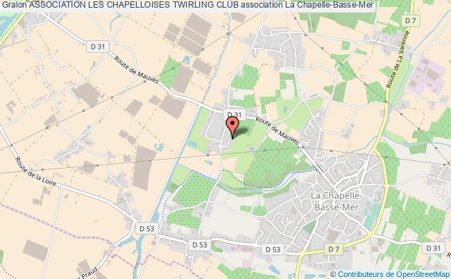 plan association Association Les Chapelloises Twirling Club La    Chapelle-Basse-Mer