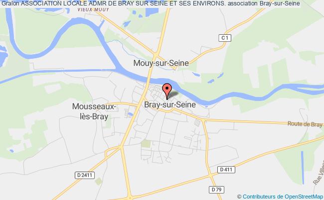 plan association Association Locale Admr De Bray Sur Seine Et Ses Environs. Bray-sur-Seine