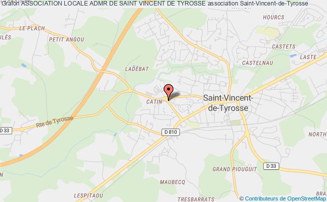 plan association Association Locale Admr De Saint Vincent De Tyrosse Saint-Vincent-de-Tyrosse