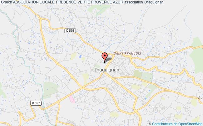 plan association Association Locale PrÉsence Verte Provence Azur Draguignan Cedex