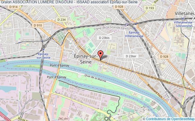 plan association Association Lumiere D'agouni - Issaad Epinay-sur-Seine