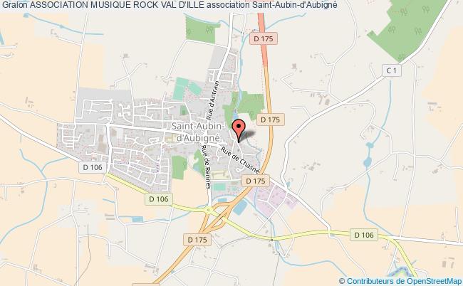 plan association Association Musique Rock Val D'ille Saint-Aubin-d'Aubigné