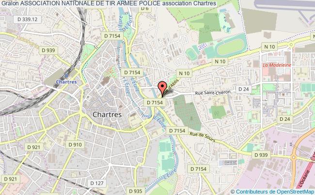 plan association Association Nationale De Tir Armee Police Chartres