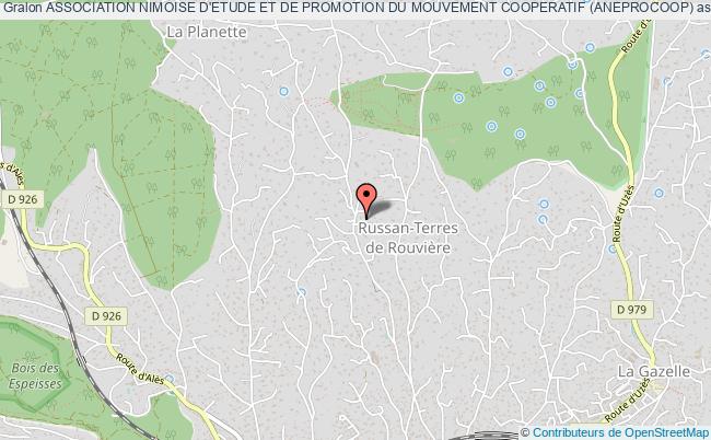 plan association Association Nimoise D'etude Et De Promotion Du Mouvement Cooperatif (aneprocoop) Nîmes