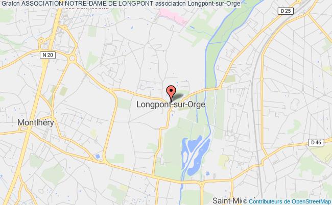 plan association Association Notre-dame De Longpont Longpont-sur-Orge