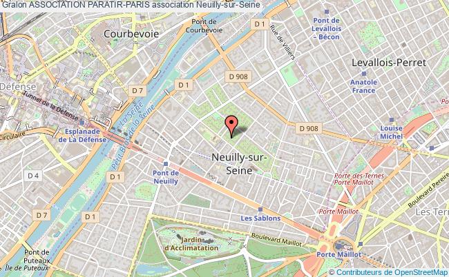 plan association Association Paratir-paris Neuilly-sur-Seine