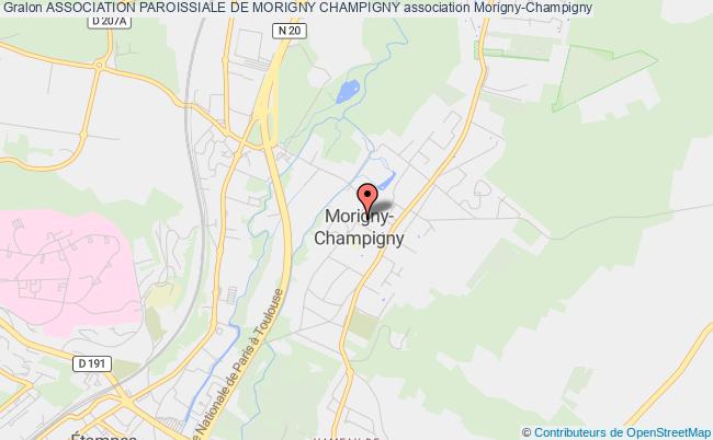 plan association Association Paroissiale De Morigny Champigny Morigny-Champigny