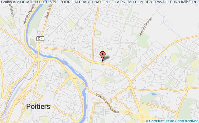 plan association Association Poitevine Pour L'alphabetisation Et La Promotion Des Travailleurs Immigres Et De Leurs Familles Poitiers