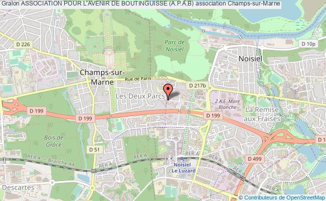 plan association Association Pour L'avenir De Boutinguisse (a.p.a.b) Champs-sur-Marne