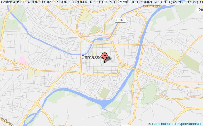 plan association Association Pour L'essor Du Commerce Et Des Techniques Commerciales (aspect.com) Carcassonne