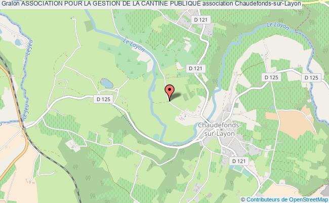 plan association Association Pour La Gestion De La Cantine Publique Chaudefonds-sur-Layon