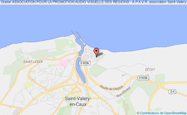 plan association Association Pour La Promotion Audio Visuelle Des Regions - A.p.a.v.r. Saint-Valery-en-Caux