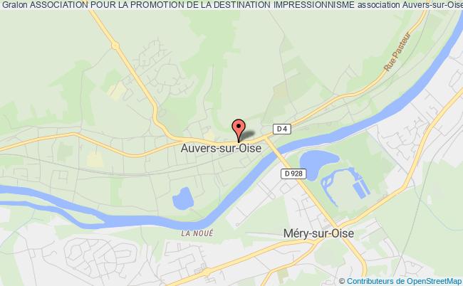 plan association Association Pour La Promotion De La Destination Impressionnisme Auvers-sur-Oise