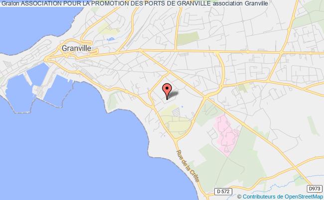 plan association Association Pour La Promotion Des Ports De Granville Granville