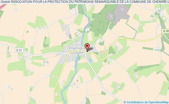 ASSOCIATION POUR LA PROTECTION DU PATRIMOINE REMARQUABLE DE LA COMMUNE DE CHEMIRÉ-LE-GAUDIN