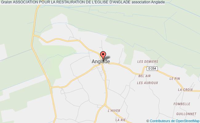 ASSOCIATION POUR LA RESTAURATION DE L'EGLISE D'ANGLADE