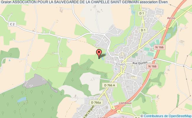 plan association Association Pour La Sauvegarde De La Chapelle Saint Germain Elven