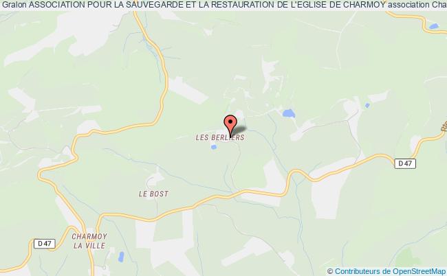 ASSOCIATION POUR LA SAUVEGARDE ET LA RESTAURATION DE L'EGLISE DE CHARMOY
