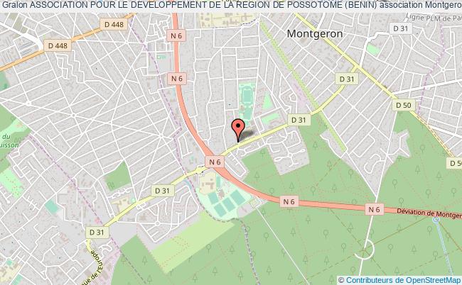 plan association Association Pour Le Developpement De La Region De Possotome (benin) Montgeron