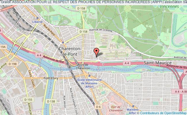 plan association Association Pour Le Respect Des Proches De Personnes Incarcerees (arppi) Saint-Maurice