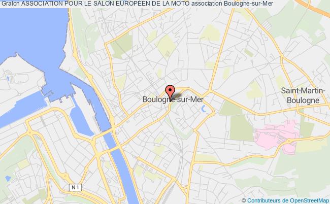 plan association Association Pour Le Salon EuropÉen De La Moto Boulogne-sur-Mer