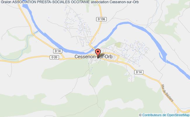 plan association Association Presta-sociales Occitanie Cessenon-sur-Orb