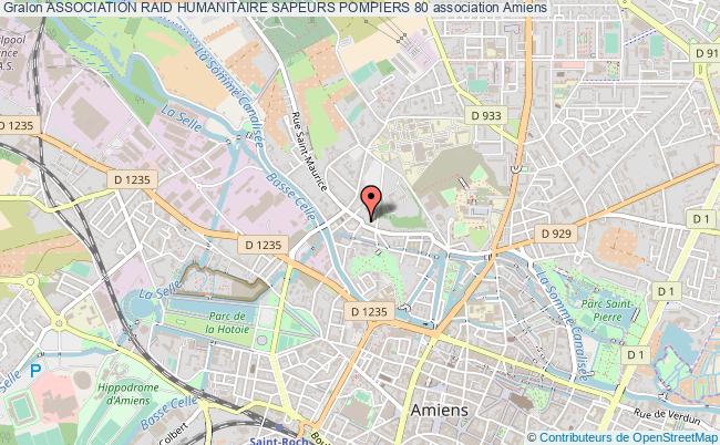 plan association Association Raid Humanitaire Sapeurs Pompiers 80 Amiens