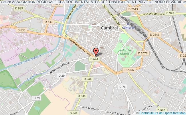 ASSOCIATION REGIONALE DES DOCUMENTALISTES DE L'ENSEIGNEMENT PRIVE DE NORD-PICARDIE