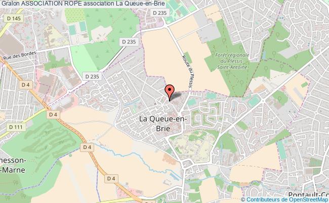 plan association Association Rope La Queue-en-Brie