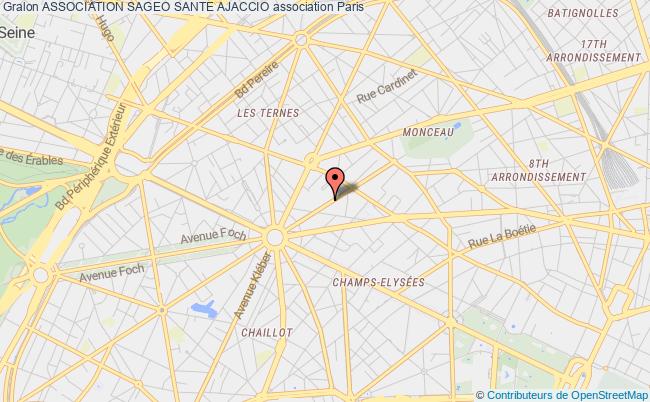 plan association Association Sageo Sante Ajaccio Paris